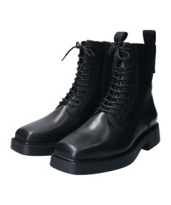 INTER-CHAUSSURES / インター ショシュール ブーツ（ショート丈） | 【VAGABOND】スクエアトウレースアップブーツ