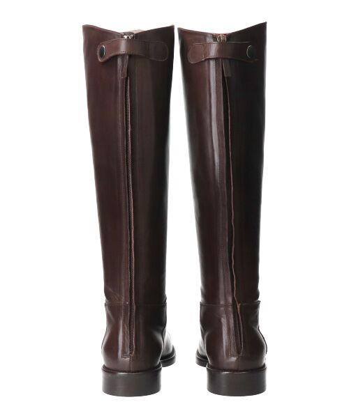 INTER-CHAUSSURES / インター ショシュール ブーツ（ロング丈） | 【mara bini】ラウンドトウバックジップロングブーツ | 詳細13