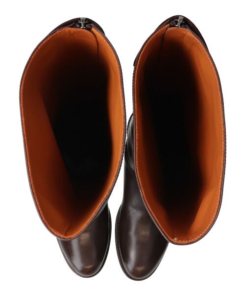 INTER-CHAUSSURES / インター ショシュール ブーツ（ロング丈） | 【mara bini】ラウンドトウバックジップロングブーツ | 詳細14