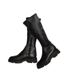 INTER-CHAUSSURES / インター ショシュール ブーツ（ロング丈） | 【Bervicato】ラウンドトウストレッチロングブーツ