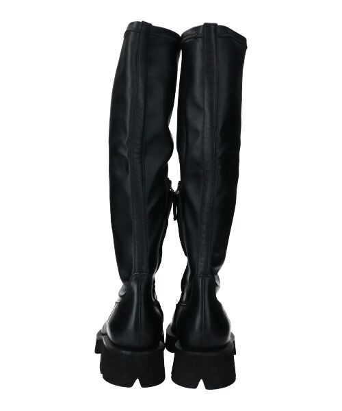 INTER-CHAUSSURES / インター ショシュール ブーツ（ロング丈） | 【Bervicato】ラウンドトウストレッチロングブーツ | 詳細5