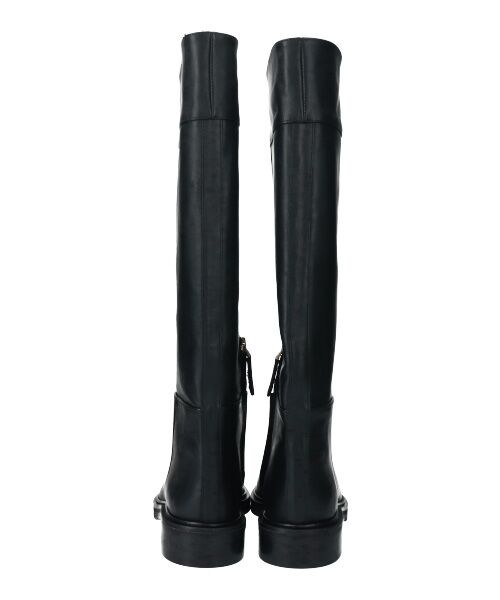 INTER-CHAUSSURES / インター ショシュール ブーツ（ロング丈） | 【Bervicato】ラウンドトウハーフジップロングブーツ | 詳細5