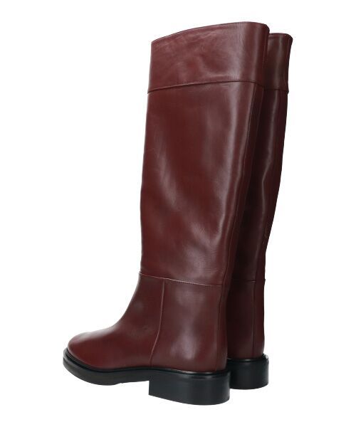 INTER-CHAUSSURES / インター ショシュール ブーツ（ロング丈） | 【Bervicato】ラウンドトウハーフジップロングブーツ | 詳細10