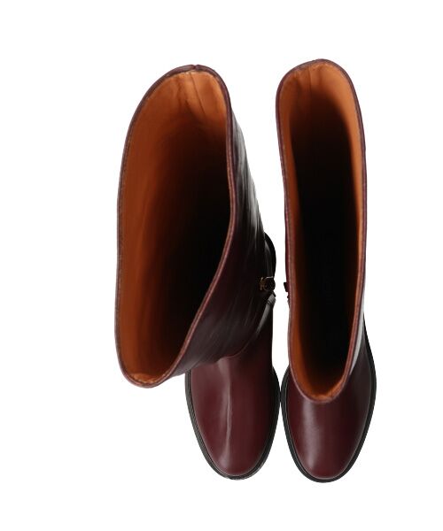 INTER-CHAUSSURES / インター ショシュール ブーツ（ロング丈） | 【Bervicato】ラウンドトウハーフジップロングブーツ | 詳細12