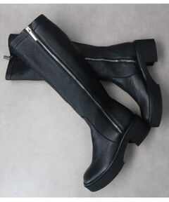 INTER-CHAUSSURES / インター ショシュール ブーツ（ロング丈） | 【EMILE】ダブルジップロングブーツ