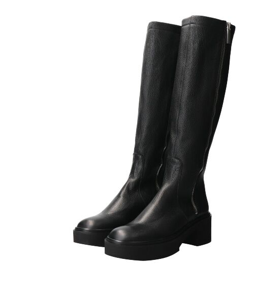 INTER-CHAUSSURES / インター ショシュール ブーツ（ロング丈） | 【EMILE】ダブルジップロングブーツ | 詳細2