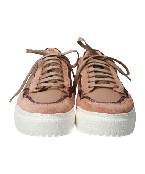 INTER-CHAUSSURES / インター ショシュール スニーカー | 【QUSHELI】ローカットレースアップレザースニーカー | 詳細12