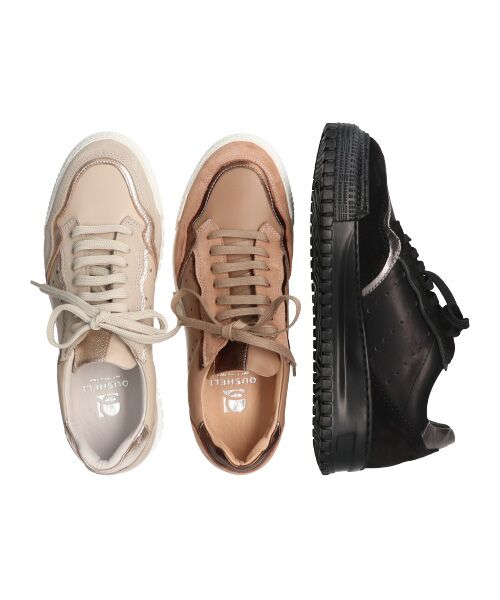 INTER-CHAUSSURES / インター ショシュール スニーカー | 【QUSHELI】ローカットレースアップレザースニーカー | 詳細19