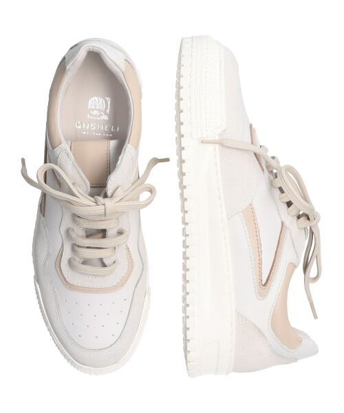 INTER-CHAUSSURES / インター ショシュール スニーカー | 【QUSHELI】レースアップレザースニーカー | 詳細8