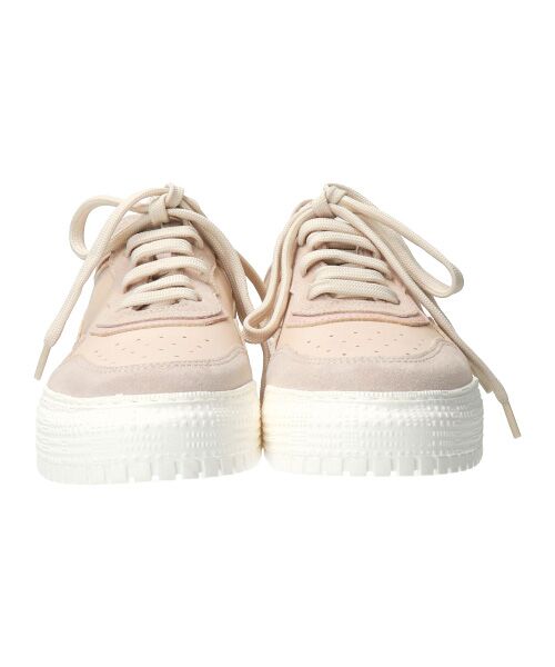 INTER-CHAUSSURES / インター ショシュール スニーカー | 【QUSHELI】レースアップレザースニーカー | 詳細9