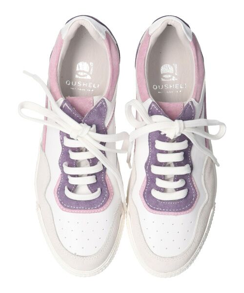 INTER-CHAUSSURES / インター ショシュール スニーカー | 【QUSHELI】レースアップレザースニーカー | 詳細20