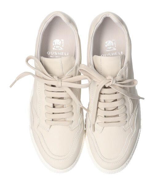 INTER-CHAUSSURES / インター ショシュール スニーカー | 【QUSHELI】ベーシックレザースニーカー | 詳細13