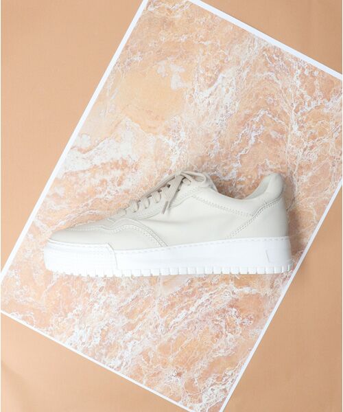 INTER-CHAUSSURES / インター ショシュール スニーカー | 【QUSHELI】ベーシックレザースニーカー | 詳細15