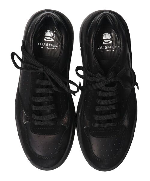INTER-CHAUSSURES / インター ショシュール スニーカー | 【QUSHELI】ワントーンレザースニーカー | 詳細6