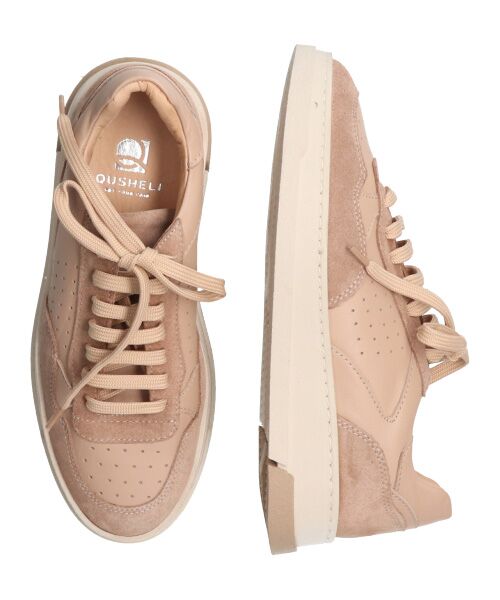 INTER-CHAUSSURES / インター ショシュール スニーカー | 【QUSHELI】ワントーンレザースニーカー | 詳細14