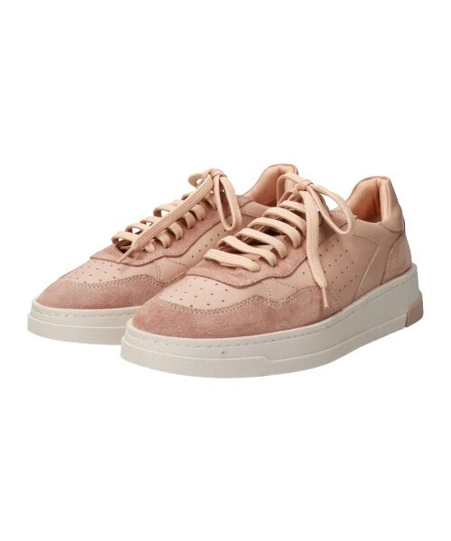 INTER-CHAUSSURES/インター ショシュール 【QUSHELI】ワントーンレザースニーカー オフホワイトコンビ 39 INTER-CHAUSSURES/インター ショシュール 【QUSHELI】ワントーンレザースニーカー オフホワイトコンビ 39