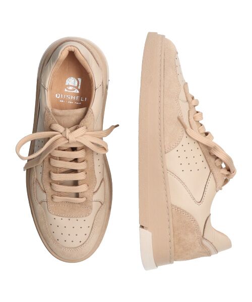 INTER-CHAUSSURES / インター ショシュール スニーカー | 【QUSHELI】ワントーンレザースニーカー | 詳細21