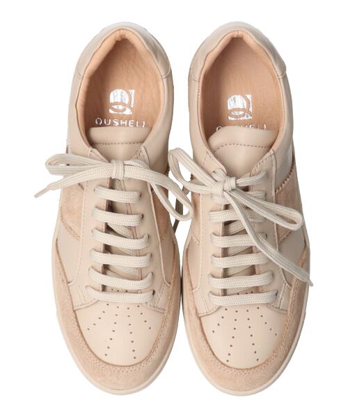 INTER-CHAUSSURES / インター ショシュール スニーカー | 【QUSHELI】レースアップラウンドトウスニーカー | 詳細13