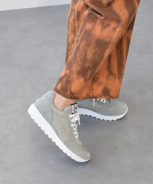 INTER-CHAUSSURES/インター ショシュール 【2STAR】ベーシックランニングスニーカー グレー 35 INTER-CHAUSSURES/インター ショシュール 【2STAR】ベーシックランニングスニーカー グレー 35