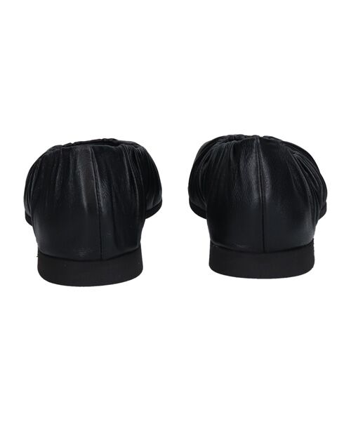 INTER-CHAUSSURES / インター ショシュール バレエシューズ | 【EMILE】オブリークトウギャザーフラットバレエ | 詳細4