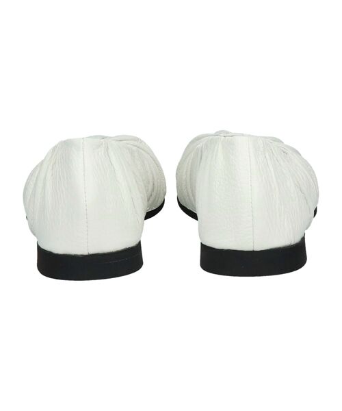 INTER-CHAUSSURES / インター ショシュール バレエシューズ | 【EMILE】オブリークトウギャザーフラットバレエ | 詳細11