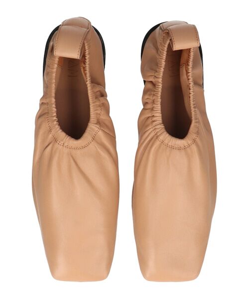 INTER-CHAUSSURES / インター ショシュール フラットシューズ | 【JVAM】シャーリングフラットシューズ | 詳細12