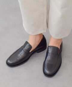INTER-CHAUSSURES / インター ショシュール ビジネス・ドレスシューズ | 【JVAM】ラウンドトウレザースリッポンシューズ