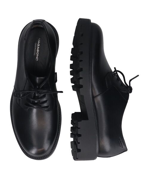 INTER-CHAUSSURES / インター ショシュール ビジネス・ドレスシューズ | 【VAGABOND】ラウンドトウレースアップレザーシューズ | 詳細6