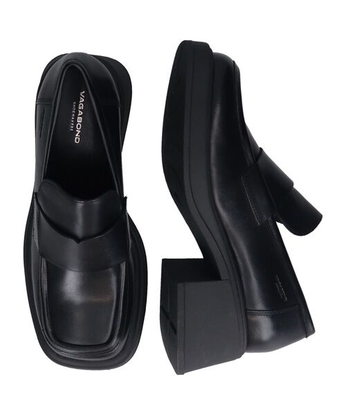 INTER-CHAUSSURES / インター ショシュール ビジネス・ドレスシューズ | 【VAGABOND】ミドルヒールレザーローファー | 詳細6