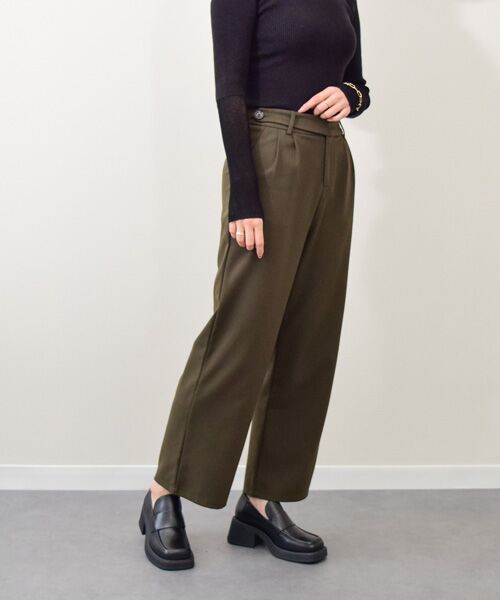 INTER-CHAUSSURES / インター ショシュール ビジネス・ドレスシューズ | 【VAGABOND】ミドルヒールレザーローファー | 詳細9