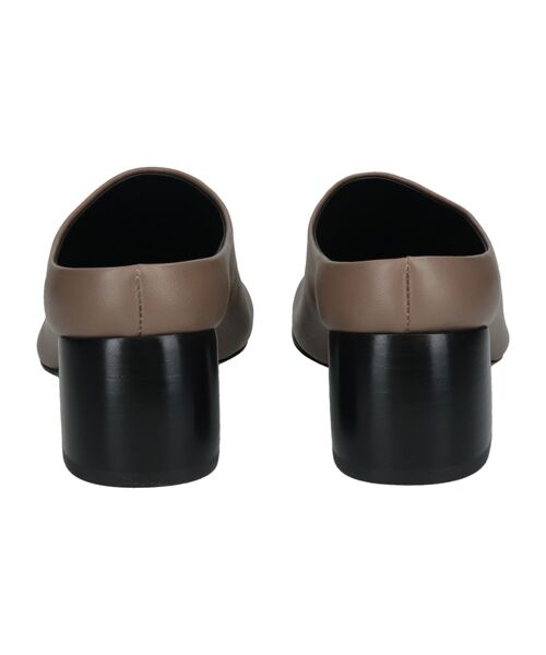 INTER-CHAUSSURES / インター ショシュール サンダル | 【EMILE】オブリークトウレザーミュール | 詳細12