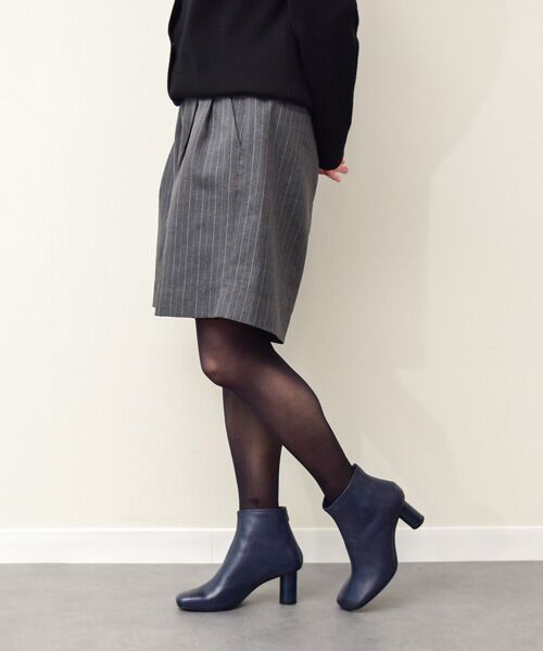 INTER-CHAUSSURES / インター ショシュール ブーツ（ショート丈） | 【JVAM】オブリークトウバックジップショートブーツ | 詳細18