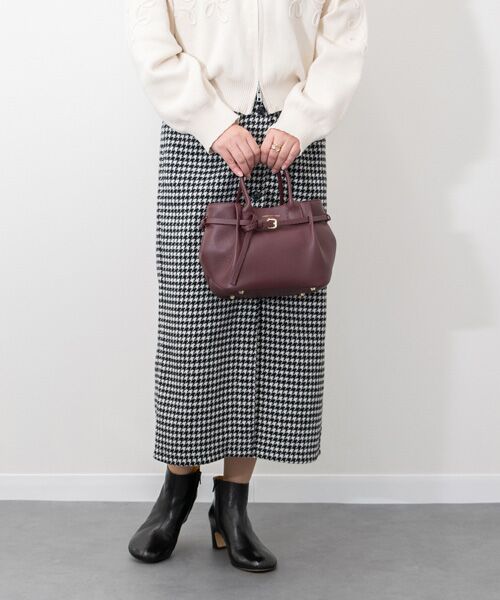 INTER-CHAUSSURES / インター ショシュール ブーツ（ショート丈） | 【mara bini】オブリークトウカバードヒールブーツ | 詳細10