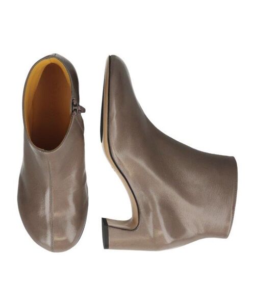 INTER-CHAUSSURES / インター ショシュール ブーツ（ショート丈） | 【mara bini】オブリークトウカバードヒールブーツ | 詳細17