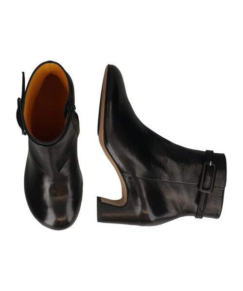 INTER-CHAUSSURES / インター ショシュール ブーツ（ショート丈） | 【mara bini】オブリークトウアンクルベルトブーツ | 詳細8