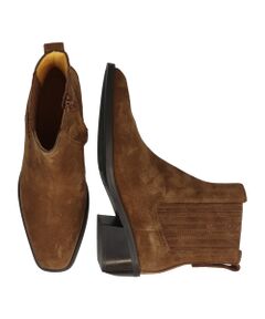 INTER-CHAUSSURES / インター ショシュール ブーツ（ショート丈） | 【mara bini】スクエアトウサイドゴアブーツ