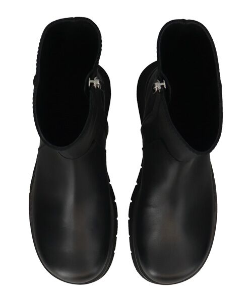 INTER-CHAUSSURES / インター ショシュール ブーツ（ショート丈） | 【EMILE】オブリークトウ厚底ショートブーツ | 詳細5