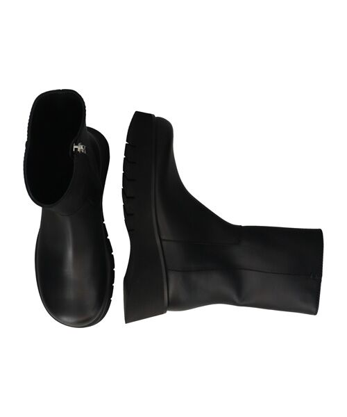 INTER-CHAUSSURES / インター ショシュール ブーツ（ショート丈） | 【EMILE】オブリークトウ厚底ショートブーツ | 詳細6