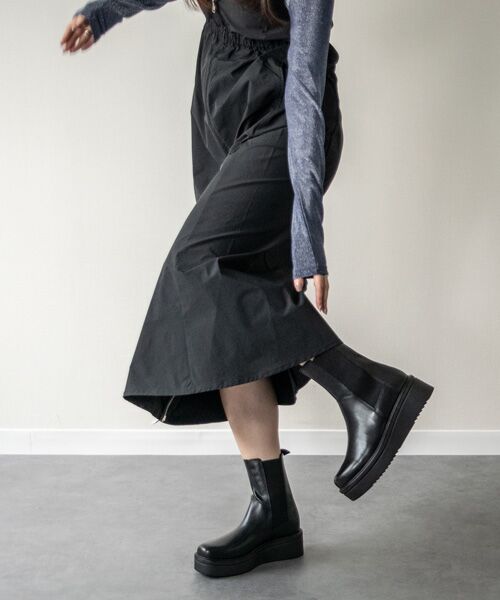 INTER-CHAUSSURES / インター ショシュール ブーツ（ショート丈） | 【VAGABOND】厚底サイドゴアショートブーツ | 詳細8