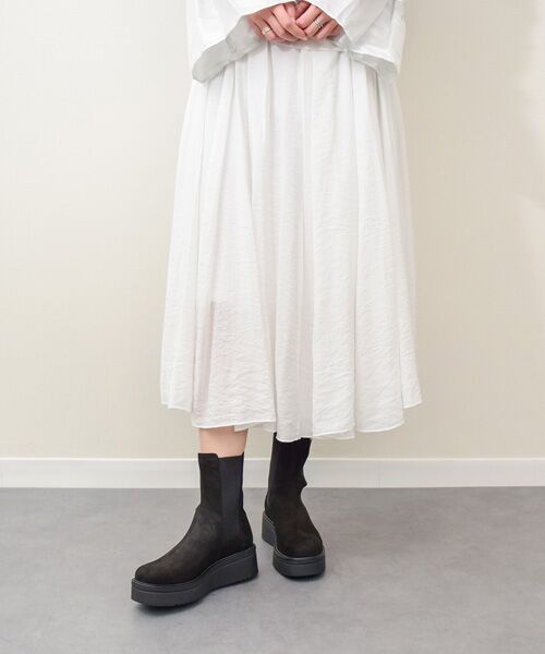 INTER-CHAUSSURES / インター ショシュール ブーツ（ショート丈） | 【VAGABOND】厚底サイドゴアショートブーツ | 詳細8