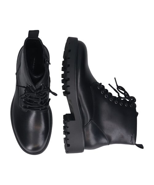 INTER-CHAUSSURES / インター ショシュール ブーツ（ショート丈） | 【VAGABOND】タンクソールレースアップレザーブーツ | 詳細8