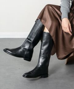 INTER-CHAUSSURES / インター ショシュール ブーツ（ロング丈） | 【JVAM】ラウンドトウレザーロングブーツ