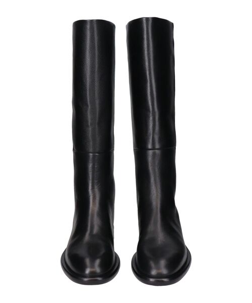 INTER-CHAUSSURES / インター ショシュール ブーツ（ロング丈） | 【JVAM】ラウンドトウレザーロングブーツ | 詳細1