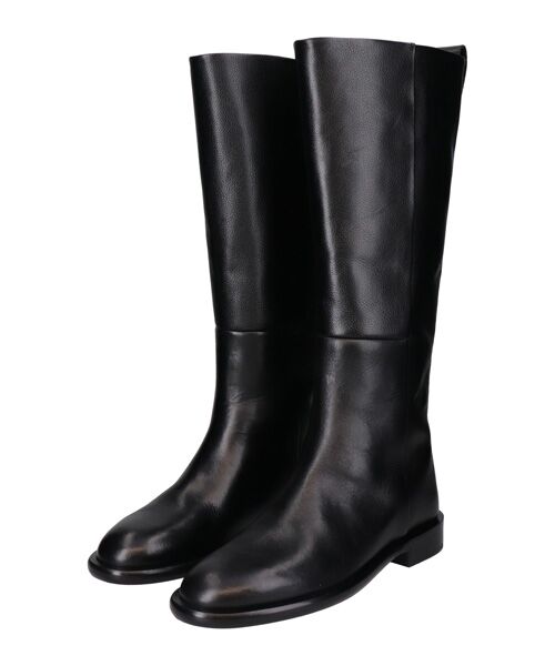 INTER-CHAUSSURES / インター ショシュール ブーツ（ロング丈） | 【JVAM】ラウンドトウレザーロングブーツ | 詳細2