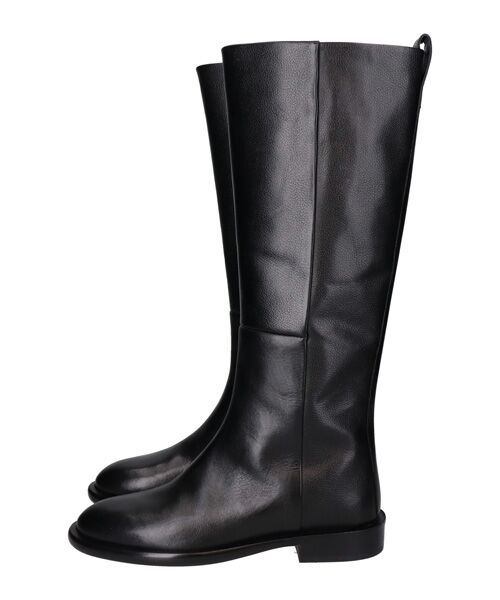 INTER-CHAUSSURES / インター ショシュール ブーツ（ロング丈） | 【JVAM】ラウンドトウレザーロングブーツ | 詳細3