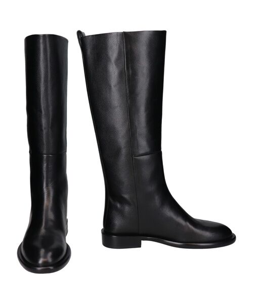 INTER-CHAUSSURES / インター ショシュール ブーツ（ロング丈） | 【JVAM】ラウンドトウレザーロングブーツ | 詳細8