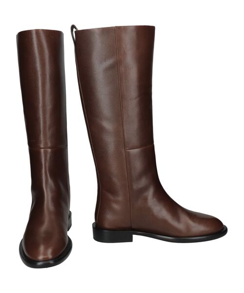 INTER-CHAUSSURES / インター ショシュール ブーツ（ロング丈） | 【JVAM】ラウンドトウレザーロングブーツ | 詳細18