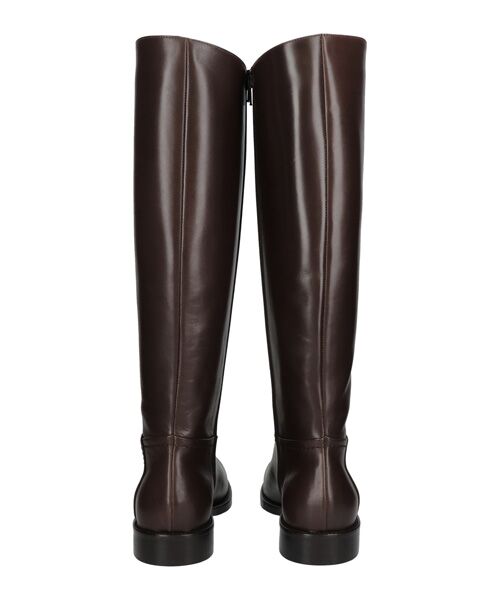 INTER-CHAUSSURES / インター ショシュール ブーツ（ロング丈） | 【mara bini】ラウンドトウローヒールレザーロングブーツ | 詳細12