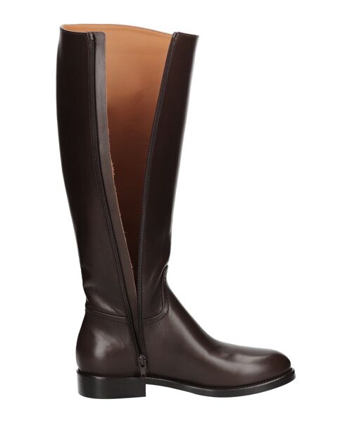 INTER-CHAUSSURES / インター ショシュール ブーツ（ロング丈） | 【mara bini】ラウンドトウローヒールレザーロングブーツ | 詳細13