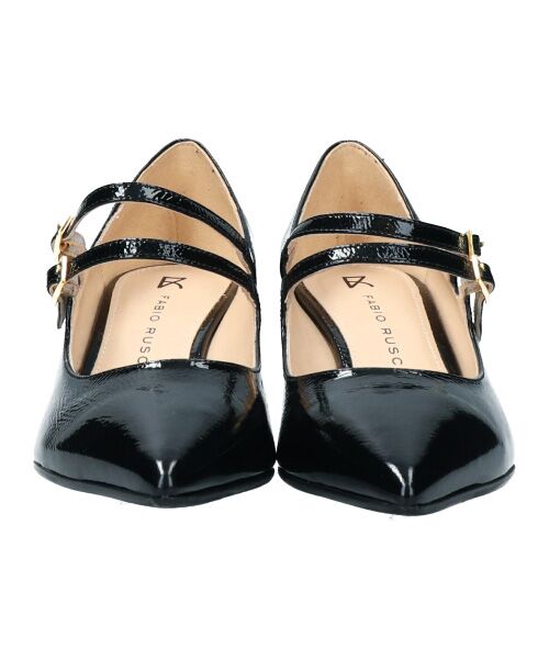 INTER-CHAUSSURES / インター ショシュール パンプス | 【FABIO RUSCONI】ポインテッドトウダブルストラップパンプス | 詳細1